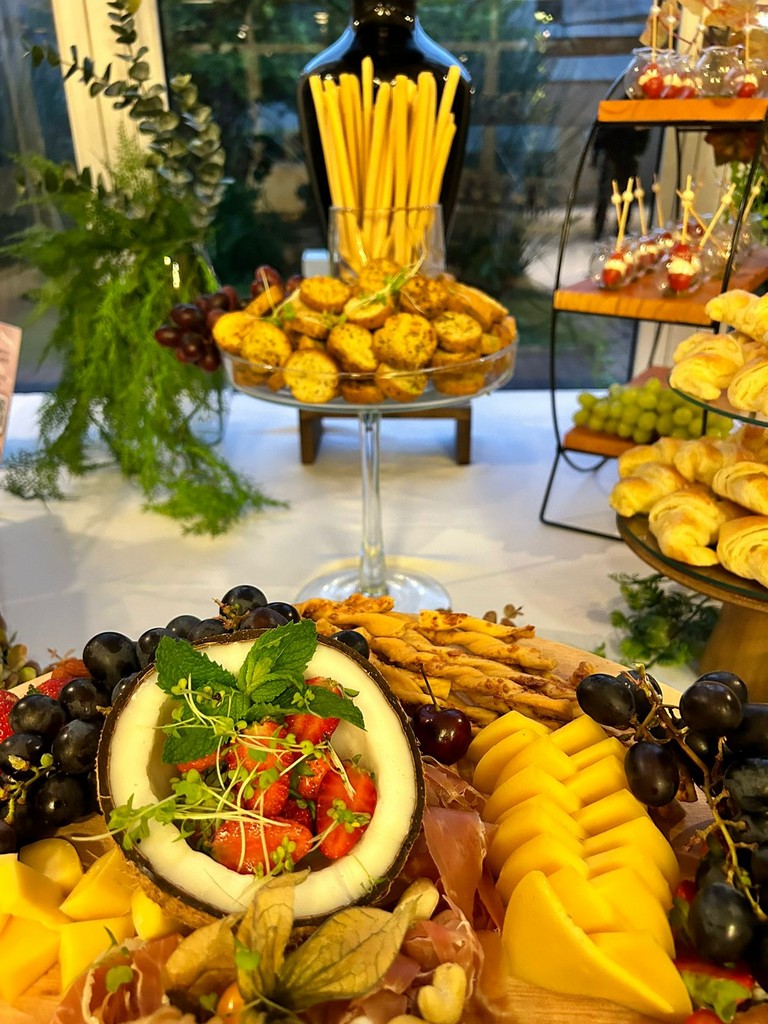 Mesa de frios para evento empresarial